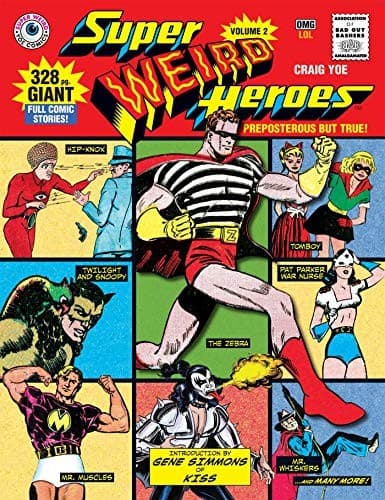 Tapa de Super Weird Heroes