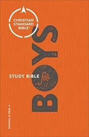 Tapa de CSB Study Bible for Boys