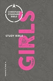 Tapa de CSB Study Bible for Girls