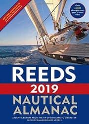 Tapa de Reeds Nautical Almanac 2019
