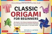 Tapa de Classic Origami for Beginners Kit