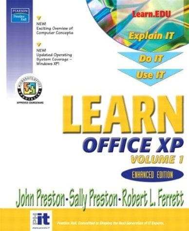 Tapa de Learn Office XP Vol. 1