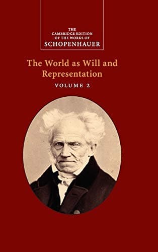 Tapa de Schopenhauer : The World as Will and Representation