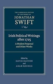 Tapa de Irish Political Writings after 1725