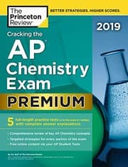 Tapa de Cracking the AP Chemistry Exam 2019, Premium Edition