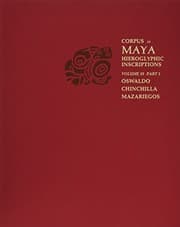 Tapa de Corpus of Maya Hieroglyphic Inscriptions, Volume 10 : Part 1