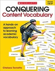 Tapa de Conquering Content Vocabulary