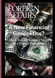 Tapa de A New Financial Geopolitics?