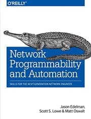 Tapa de Network Programmability and Automation