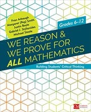Tapa de We Reason & We Prove for ALL Mathematics