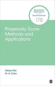 Tapa de Propensity Score Methods and Applications