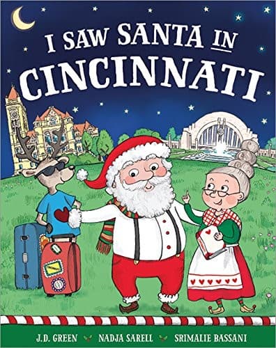 Tapa de I Saw Santa in Cincinnati
