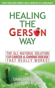 Tapa de Healing the Gerson way