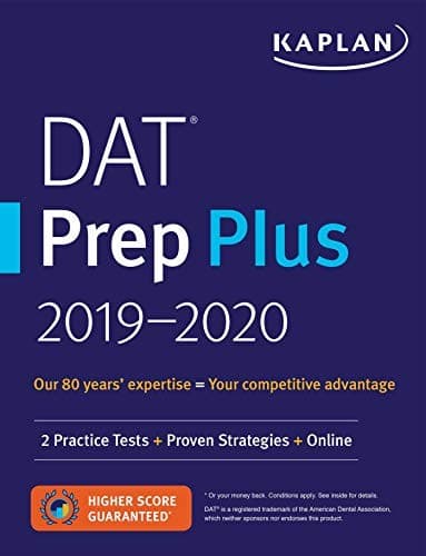 Tapa de DAT Prep Plus 2019-2020