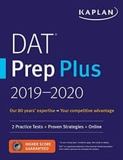 Tapa de DAT Prep Plus 2019-2020