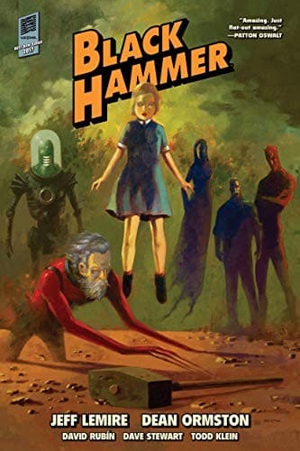 Tapa de Black Hammer Library Edition Volume 1