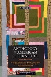 Tapa de Anthology of American Literature