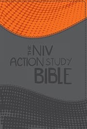 Tapa de The NIV, Action Study Bible-Premium Edition