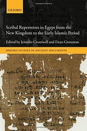 Tapa de Scribal Repertoires in Egypt from the New Kingdom to the Early Islamic Period
