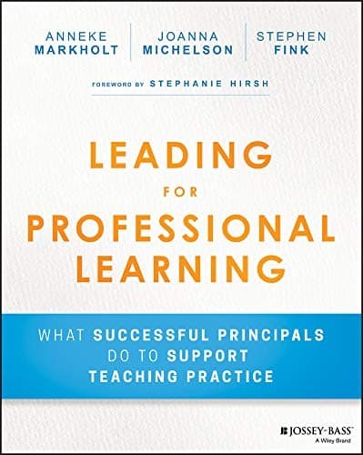 Tapa de Leading for Professional Learning