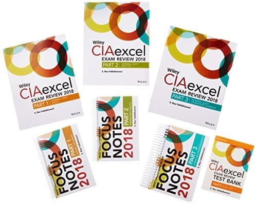 Tapa de Wiley CIAexcel Exam Review 2018