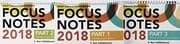 Tapa de Wiley CIAexcel Exam Review Focus Notes 2018 Complete Set