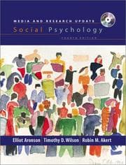 Tapa de Social psychology