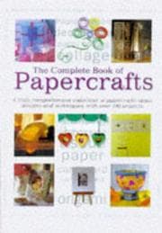 Tapa de The Complete Book of Papercrafts