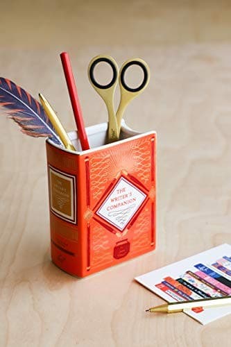 Tapa de Bibliophile Ceramic Vase