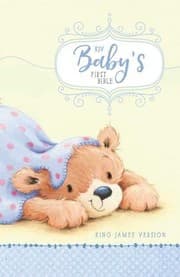 Tapa de KJV, Baby's First Bible, Hardcover, Blue