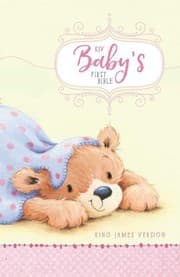 Tapa de KJV, Baby's First Bible, Hardcover, Pink