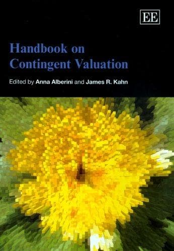 Tapa de Handbook on contingent valuation
