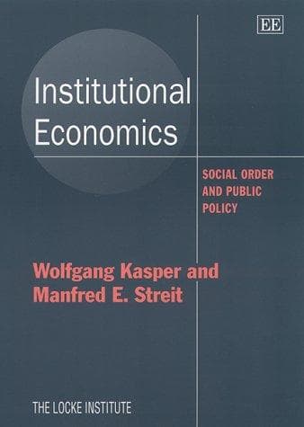 Tapa de Institutional Economics