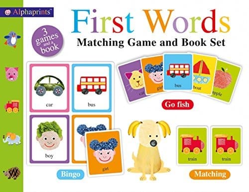 Tapa de Alphaprints First Words Matching Set