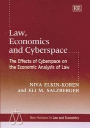 Tapa de Law, economics and cyberspace : the effects of cyberspace on the economic analysis of law