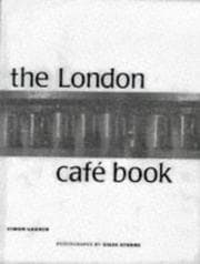 Tapa de The London Cafe Book