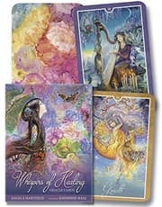 Tapa de Whispers of Healing Oracle Cards