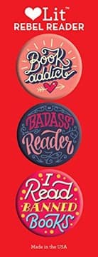 Tapa de Rebel Reader 3-Button Assortment