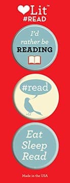 Tapa de #Read 3-Button Assortment