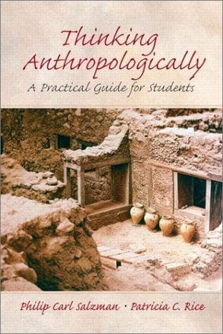 Tapa de Thinking anthropologically