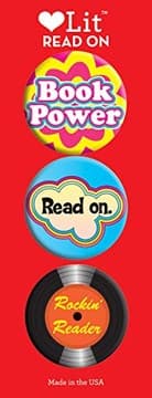 Tapa de Read On 3-Button Assortment