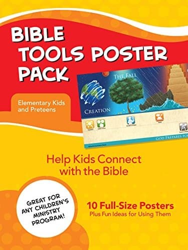 Tapa de Bible Tools Poster Pack for Elementary Kids