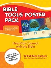 Tapa de Bible Tools Poster Pack for Elementary Kids