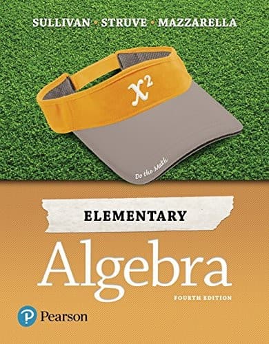 Tapa de Elementary Algebra