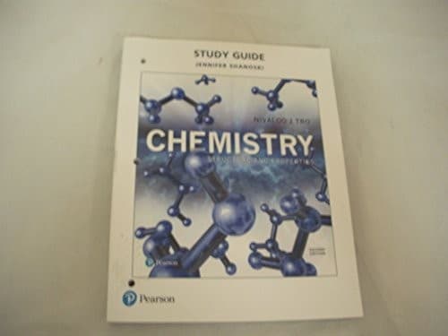 Tapa de Study Guide for Chemistry