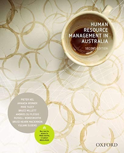 Tapa de Human Resource Management in Australia