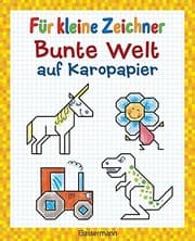 Tapa de Für kleine Zeichner - Bunte Welt auf Karopapier