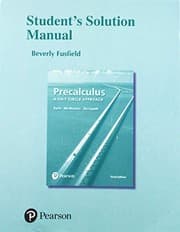 Tapa de Student's Solutions Manual for Precalculus