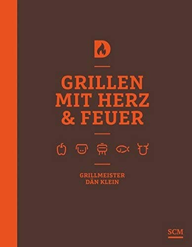 Tapa de Grillen mit Herz und Feuer