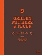 Tapa de Grillen mit Herz und Feuer